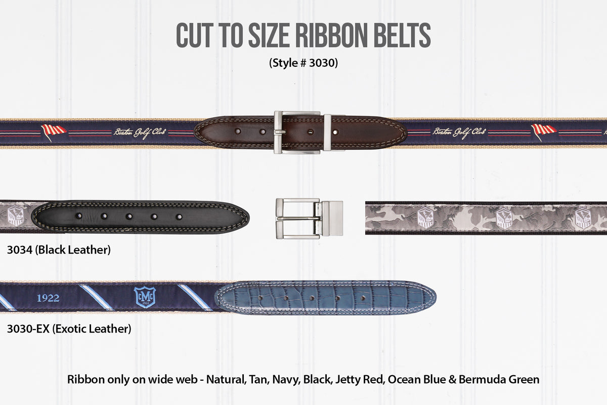 Cut To Size Ribbon Belt