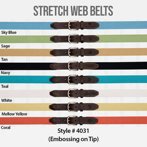 Stretch Web Belts
