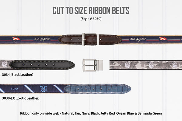 Cut To Size Ribbon Belt