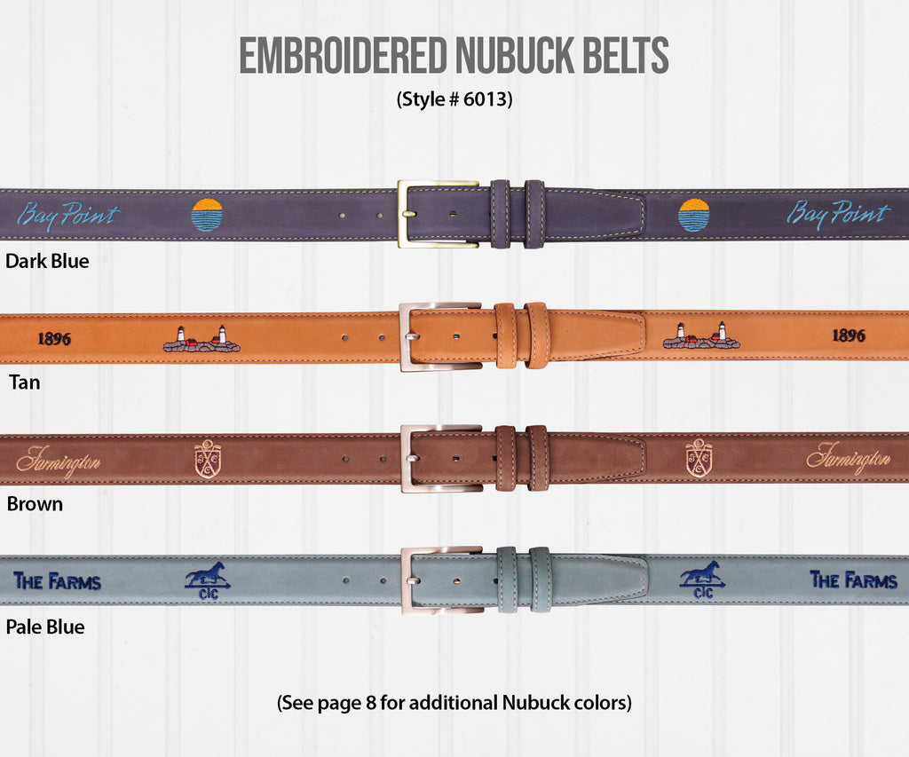 Nubuck Dress Belt