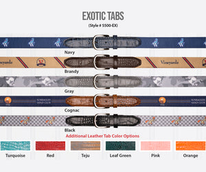 Exotic Tab Dye-Sub Belts
