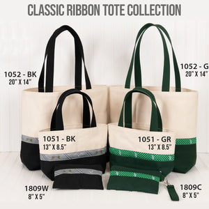 Unlined Ribbon Tote Collection