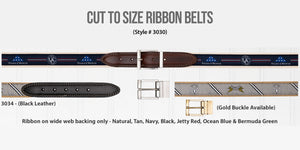Cut To Size Ribbon Belt