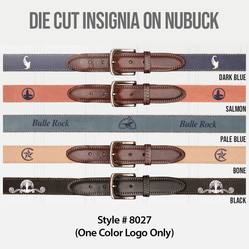 Die Cut Insignia on Nubuck