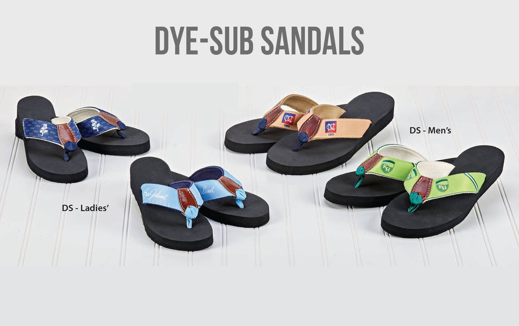 Dye-Sublimation Sandals