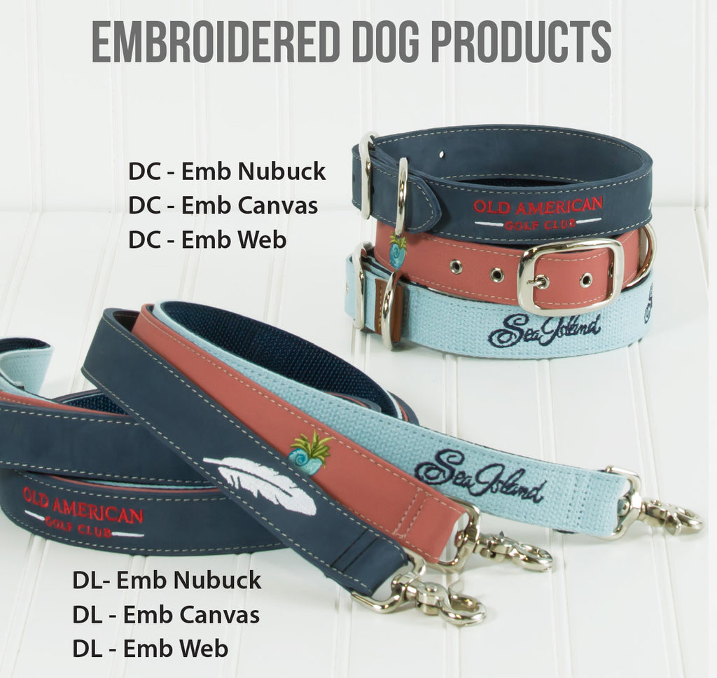 Embroidered Dog Products