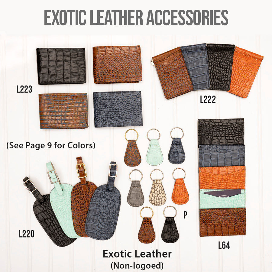Exotic Leather Accessories
