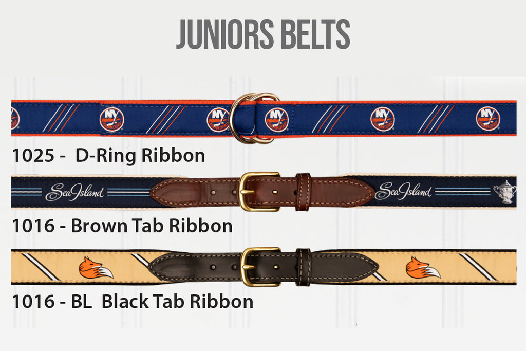 Juniors Ribbon Belts