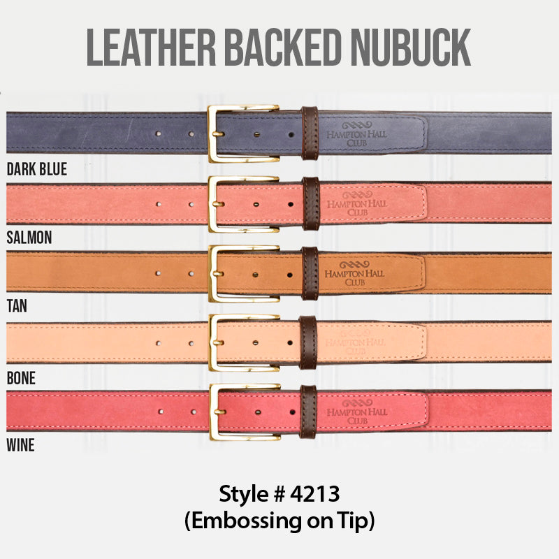 Leather Backed Nubuck
