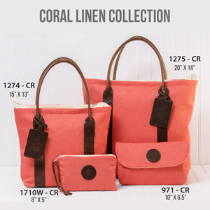 Coral Linen Collection