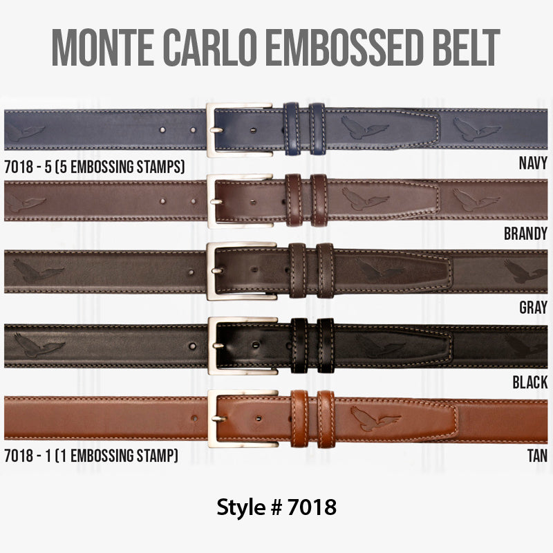 Monte Carlo Embossed Belt