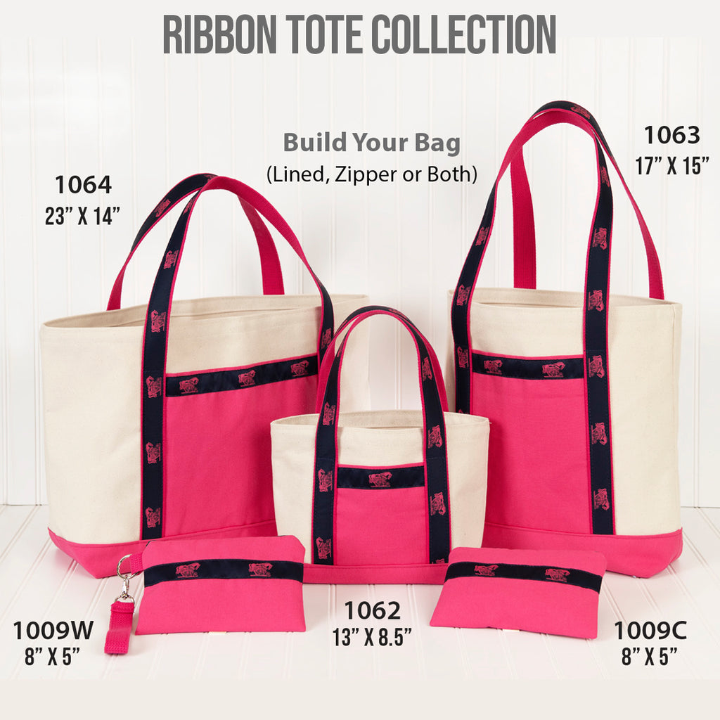 Ribbon Tote Collection (Pink)