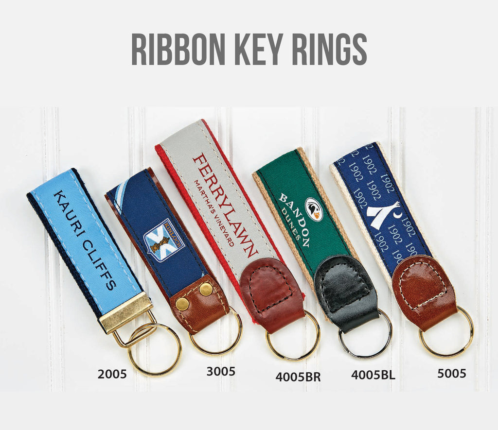 Ribbon Key Rings