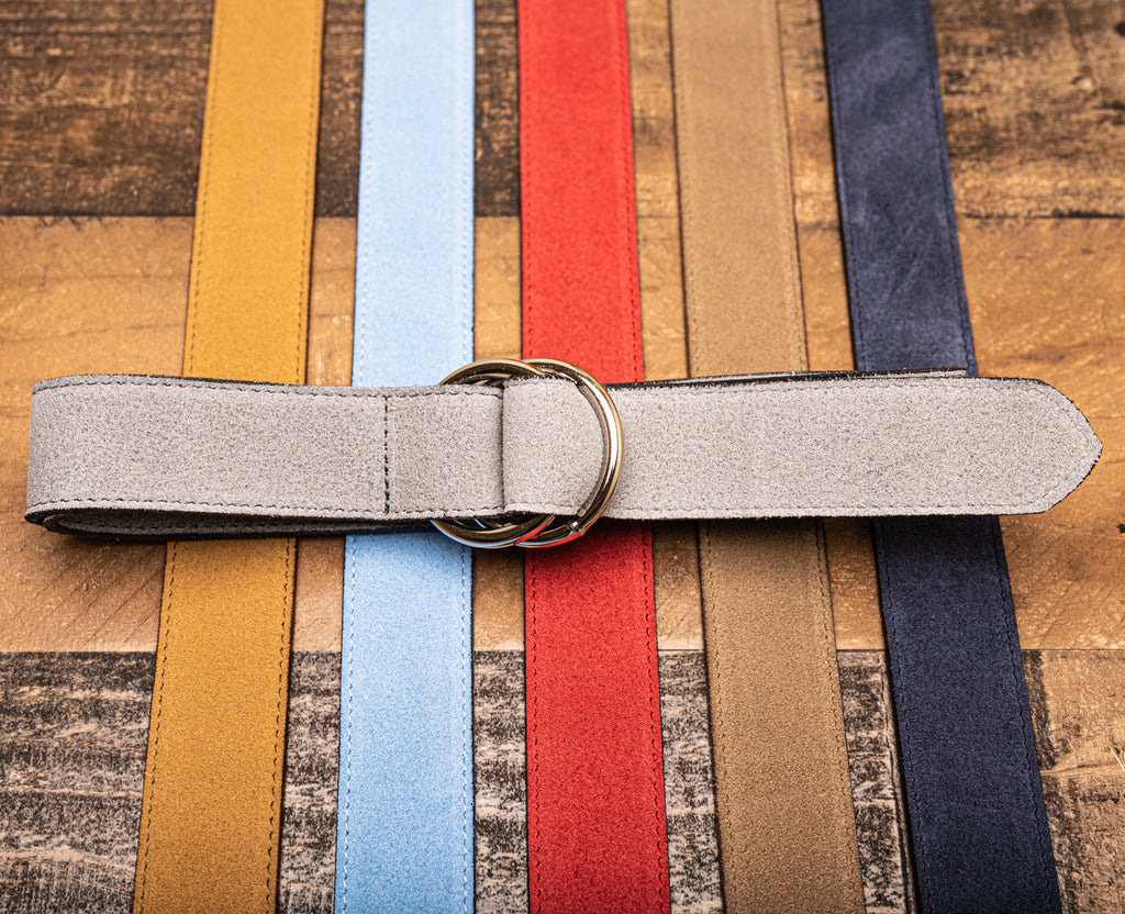 Suede O-Ring Belt